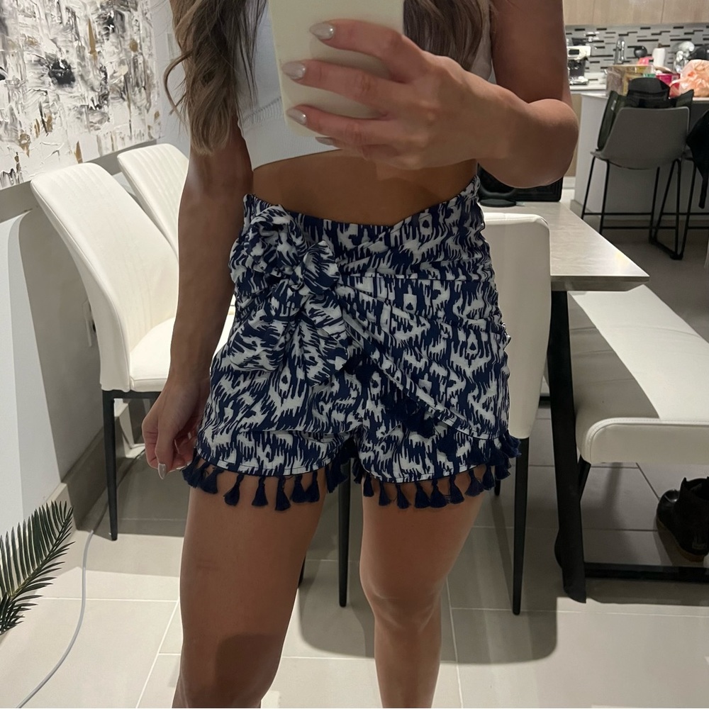 Zara boho shorts